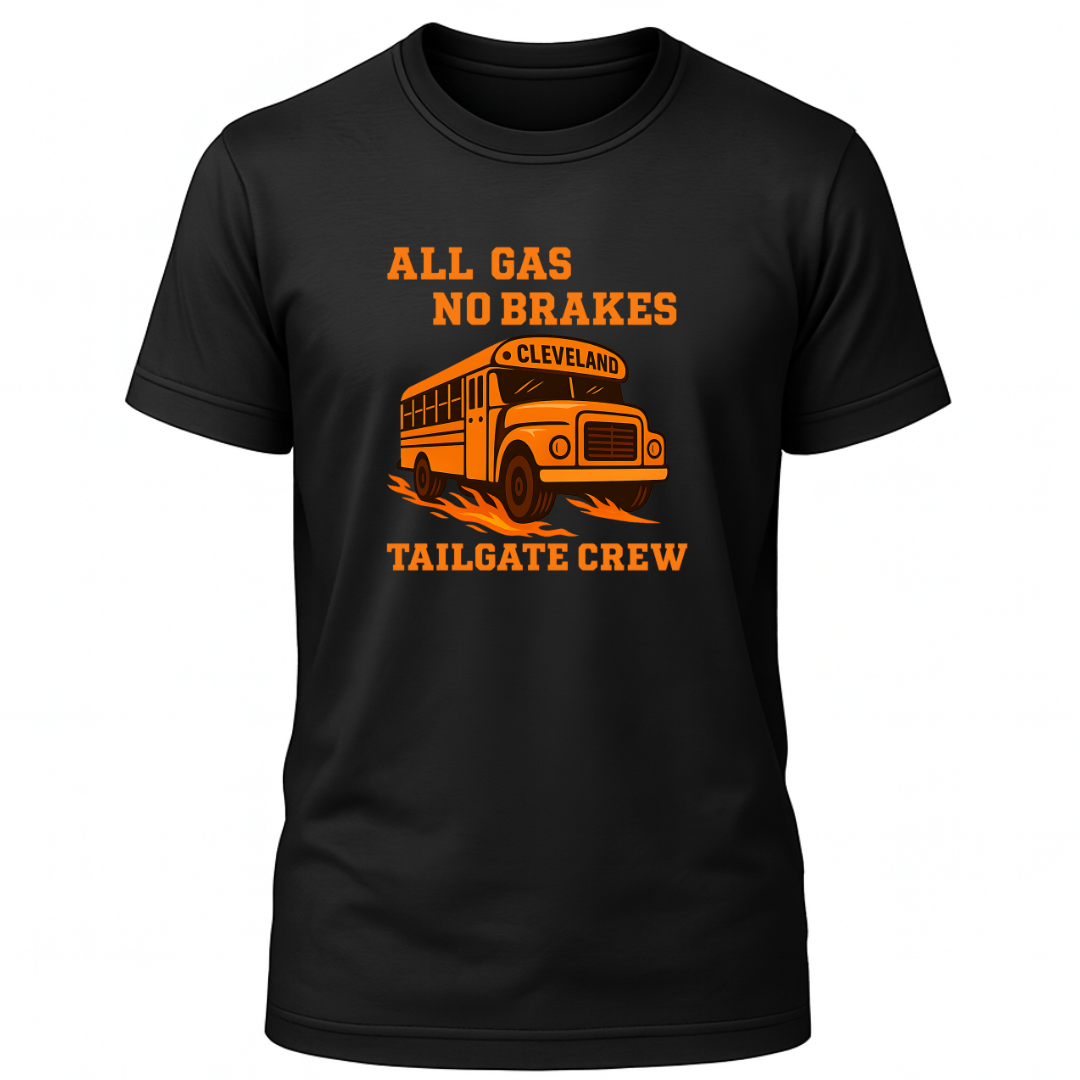 All Gas No Brakes - City Pride - Cleveland T-Shirt