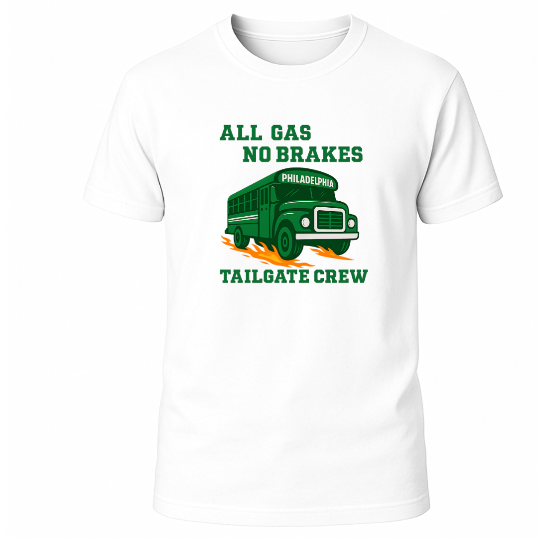 All Gas No Brakes - City Pride - Philadelphia T-Shirt