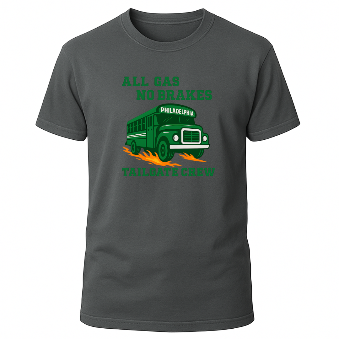 All Gas No Brakes - City Pride - Philadelphia T-Shirt
