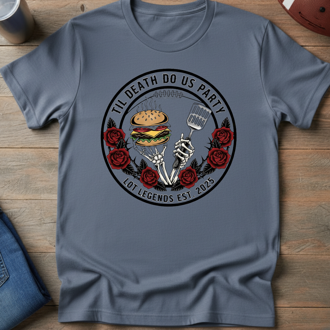 Til Death Do Us Party Roses T-Shirt