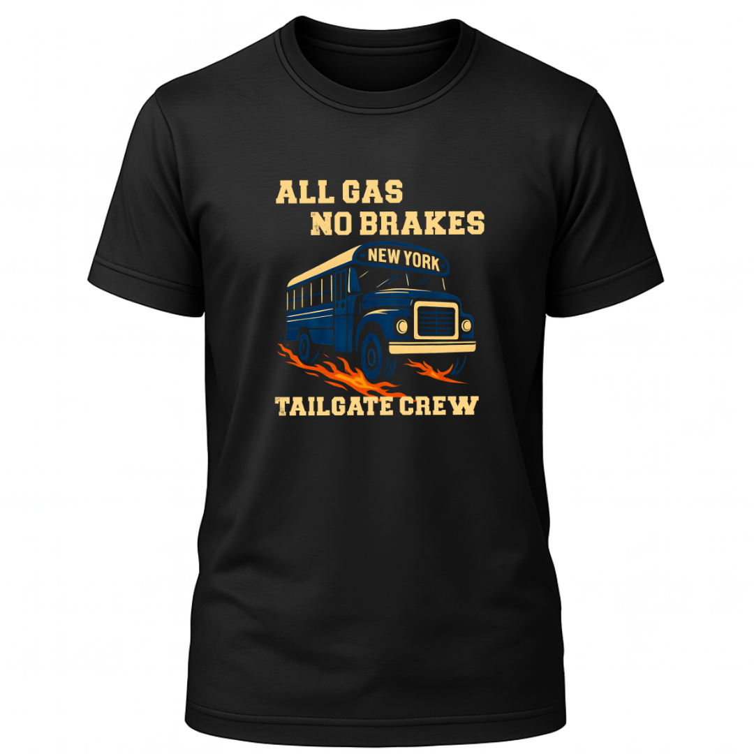 All Gas No Brake - City Pride - New York T-Shirt
