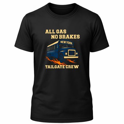 All Gas No Brake - City Pride - New York T-Shirt