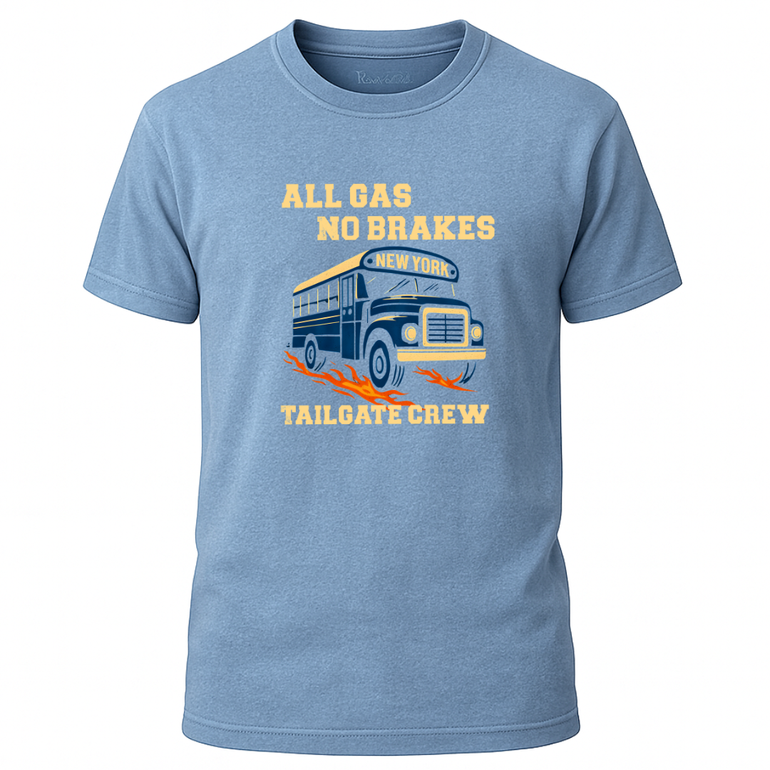 All Gas No Brake - City Pride - New York T-Shirt
