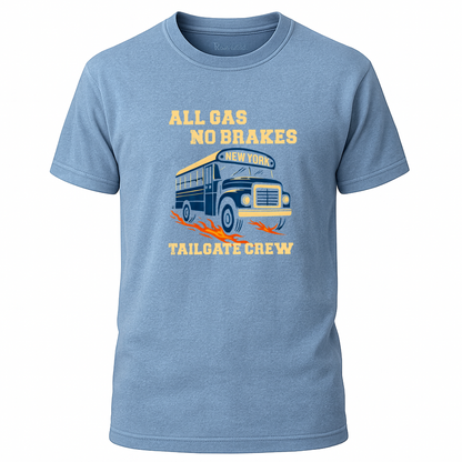 All Gas No Brake - City Pride - New York T-Shirt