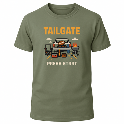 Tailgate Press Start T-Shirt