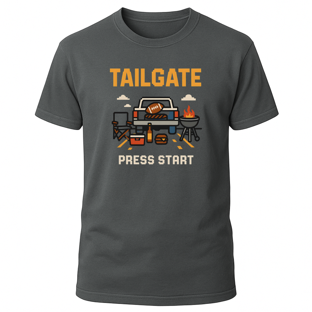 Tailgate Press Start T-Shirt