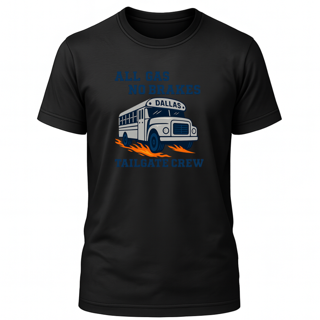 All Gas No Brakes - City Pride - Dallas T-Shirt