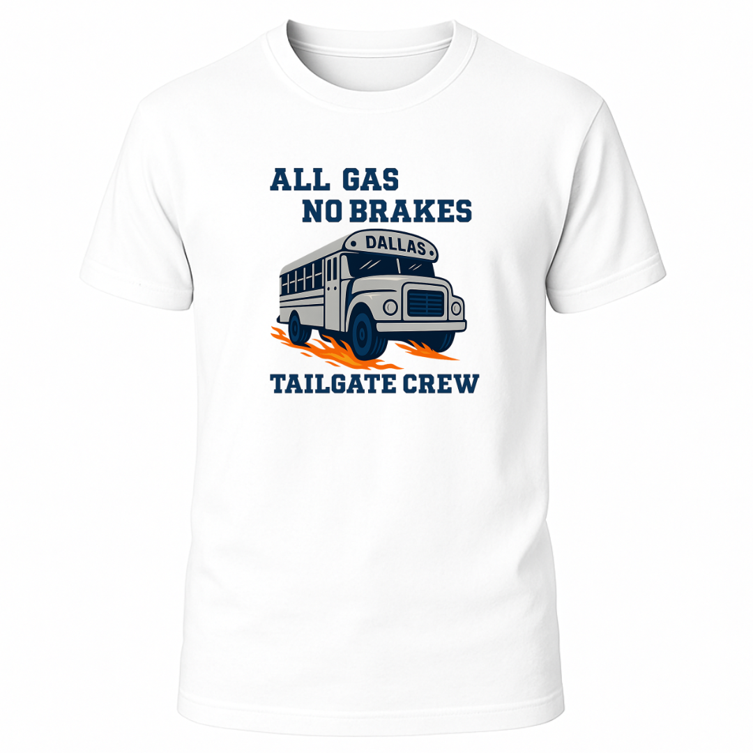 All Gas No Brakes - City Pride - Dallas T-Shirt