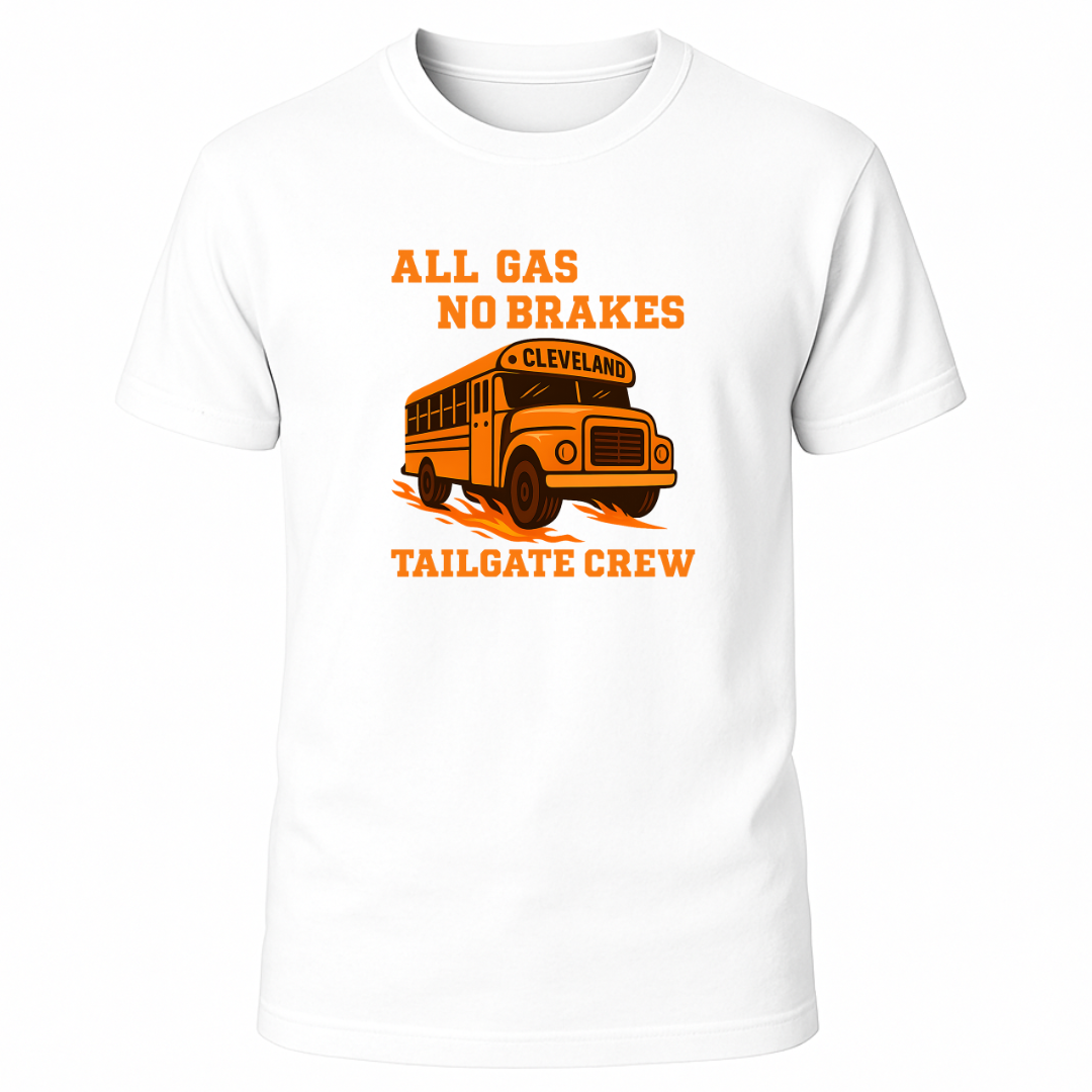 All Gas No Brakes - City Pride - Cleveland T-Shirt