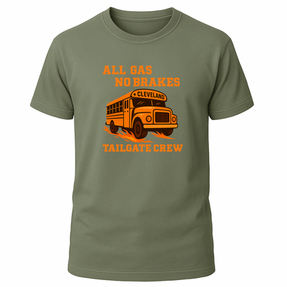 All Gas No Brakes - City Pride - Cleveland T-Shirt