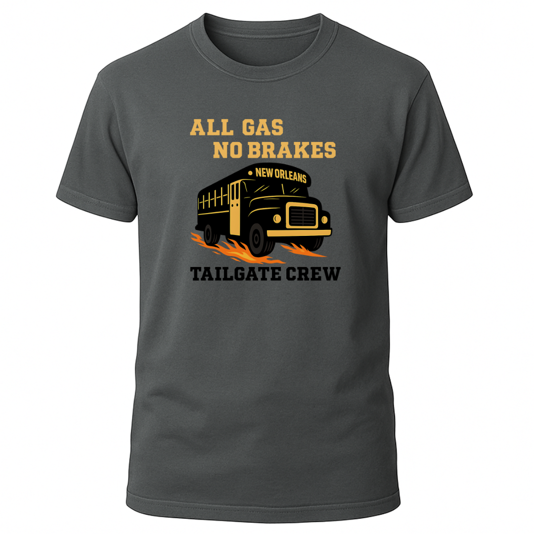 All Gas No Brakes - City Pride - New Orleans T-Shirt