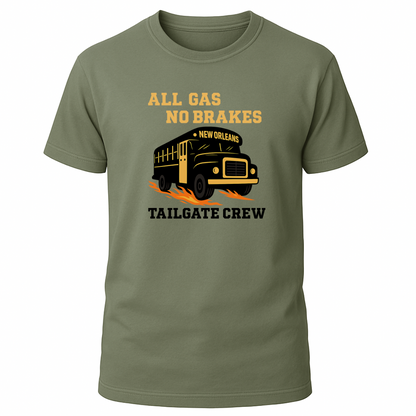 All Gas No Brakes - City Pride - New Orleans T-Shirt