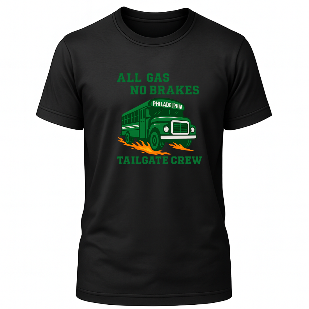 All Gas No Brakes - City Pride - Philadelphia T-Shirt