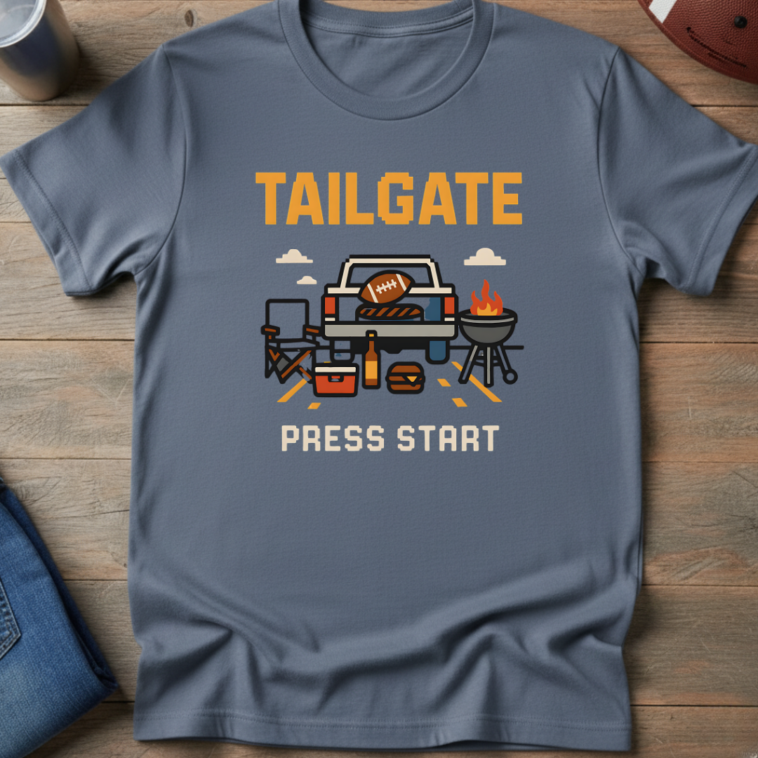 Tailgate Press Start T-Shirt