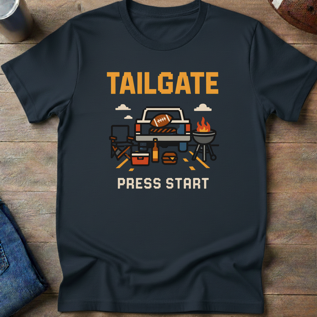 Tailgate Press Start T-Shirt