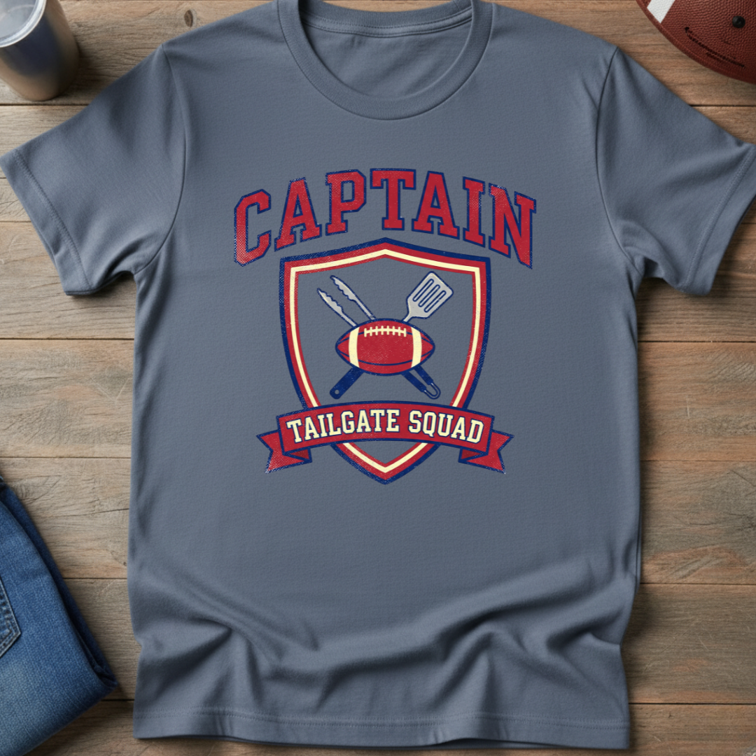 Captain Tailgate Squad T-Shirt