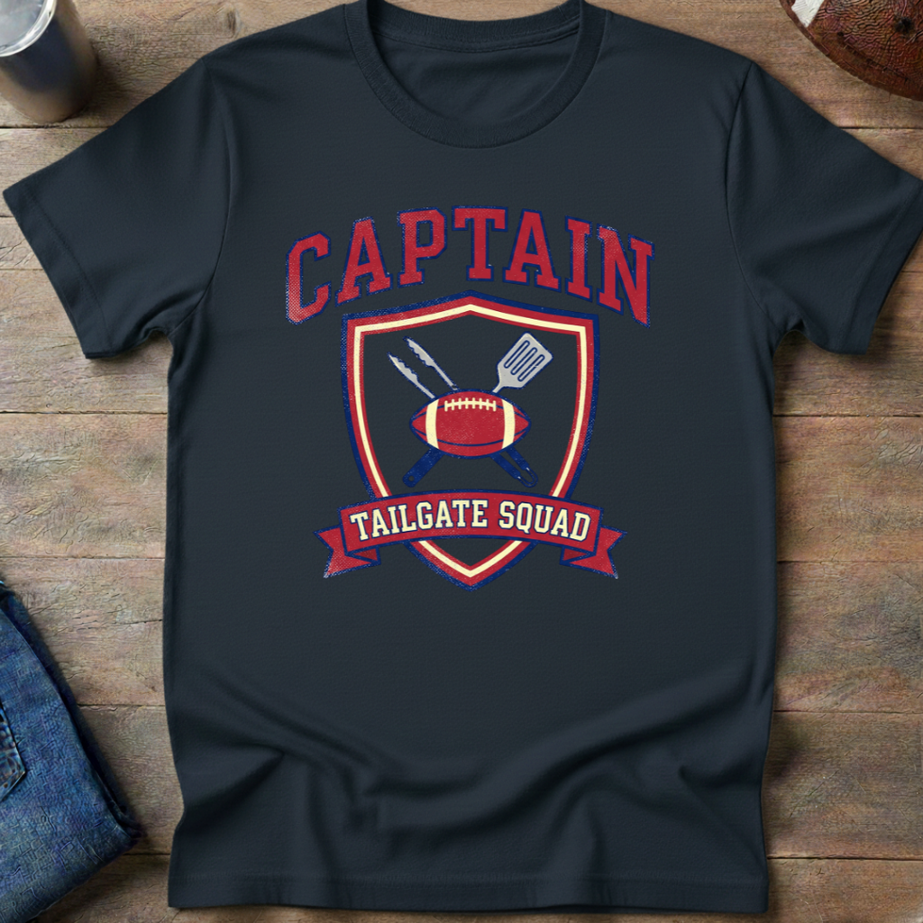 Captain Tailgate Squad T-Shirt