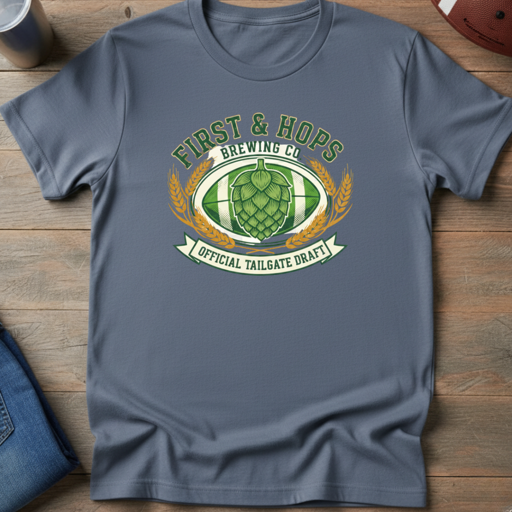 First & Hops Brewing Co T-Shirt