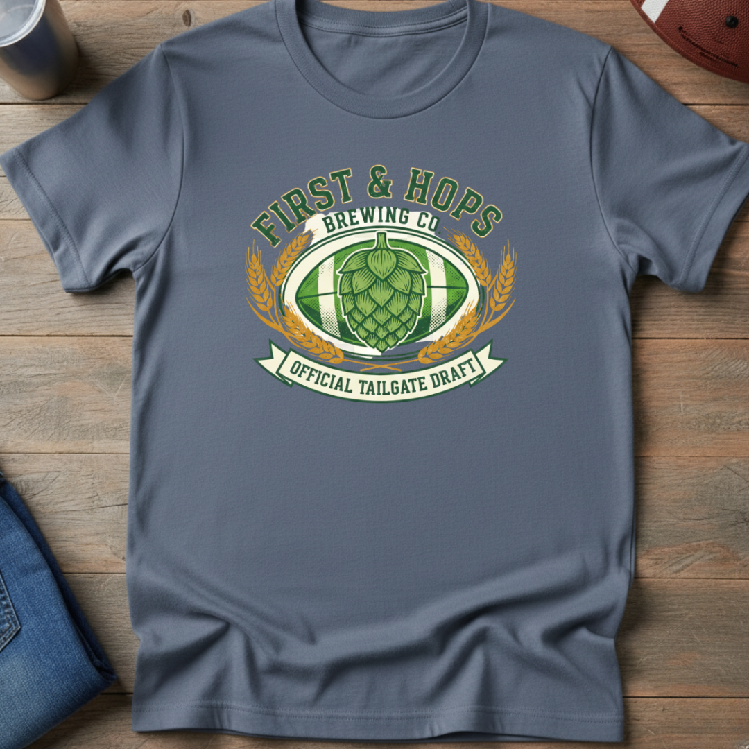 First & Hops Brewing Co T-Shirt