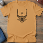 Sunday Vibes Post & Leaf T-Shirt