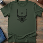Sunday Vibes Post & Leaf T-Shirt