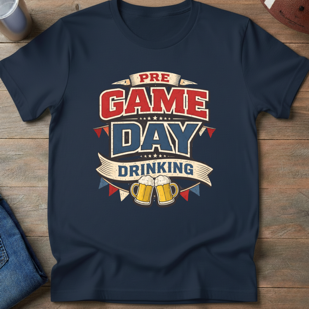 Pre Game Day Drinking T-Shirt