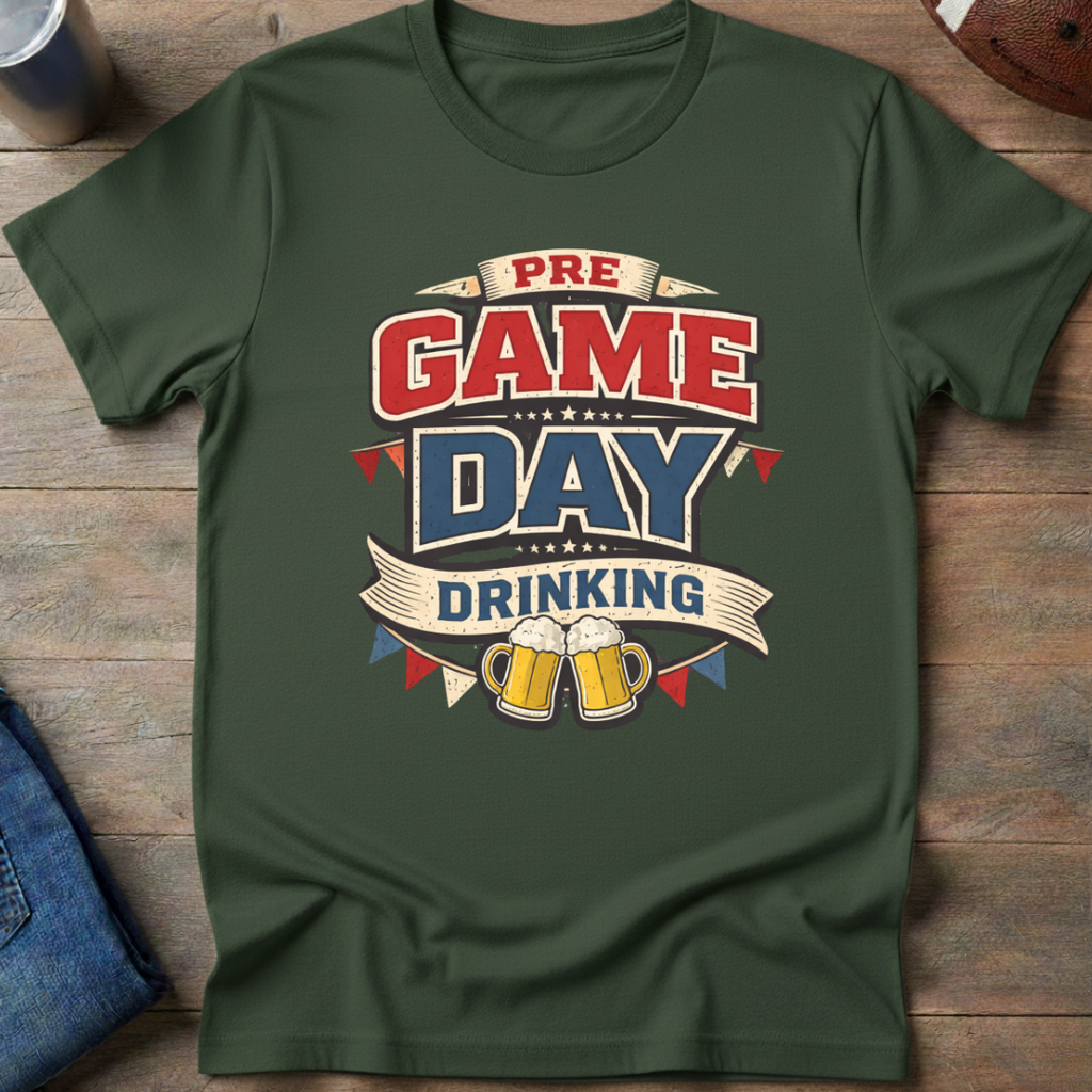 Pre Game Day Drinking T-Shirt