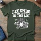 Legends Are Made In The Lot - Griddle Master T-Shirt