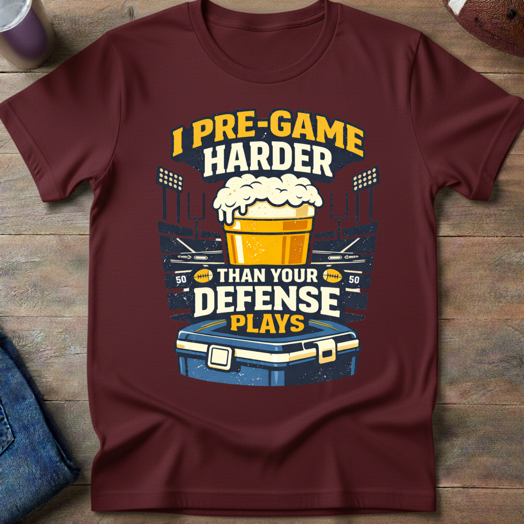 I Pre-Game Harder Stadium T-Shirt