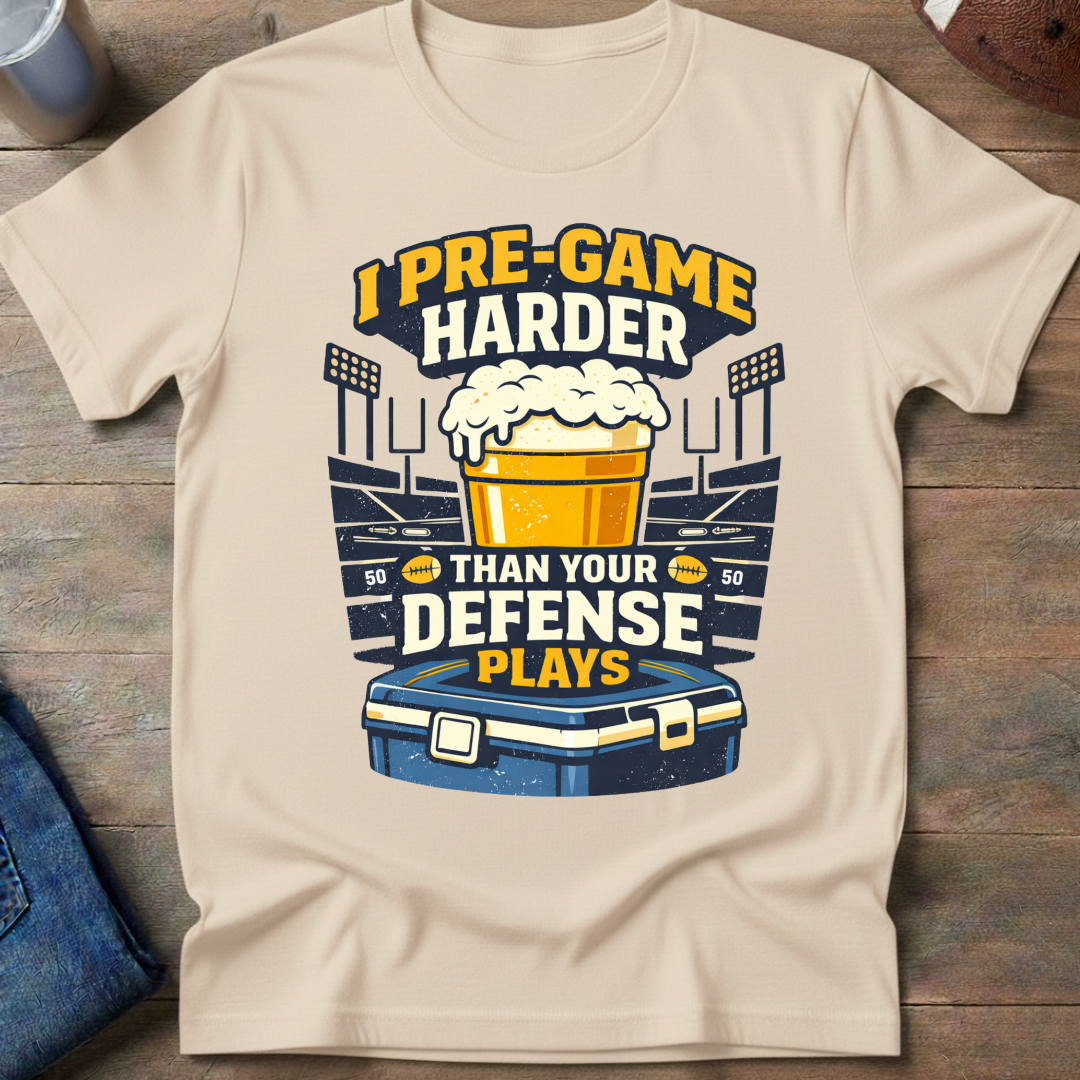 I Pre-Game Harder Stadium T-Shirt