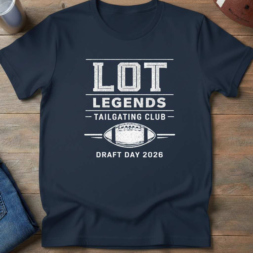 Lot Legends Tailgating Club Draft Day '26 T-Shirt