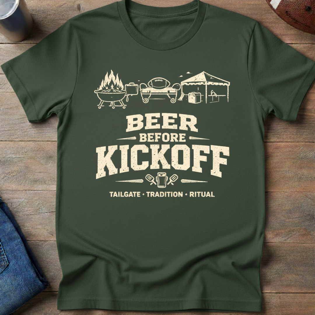 Beer Before Kickoff T-Shirt