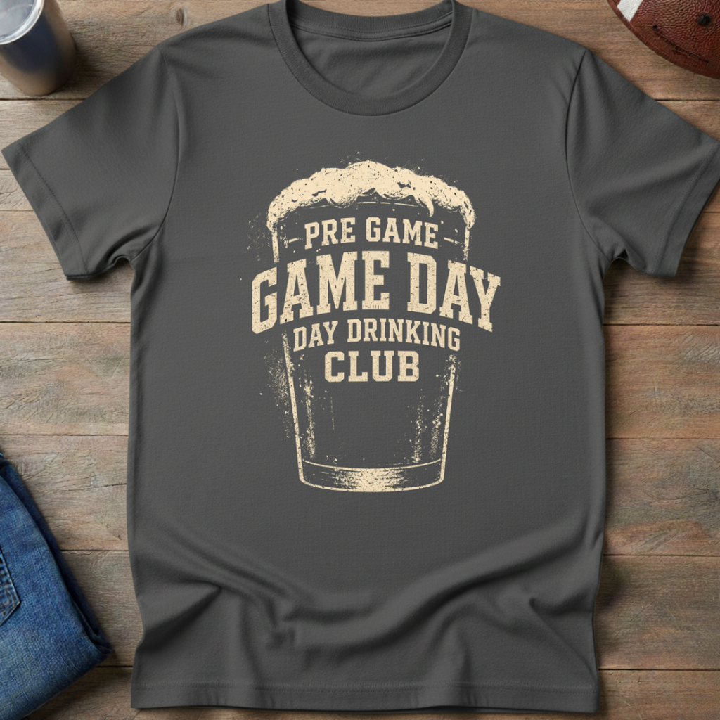 Pre Game Game Day Day Drinking T-Shirt