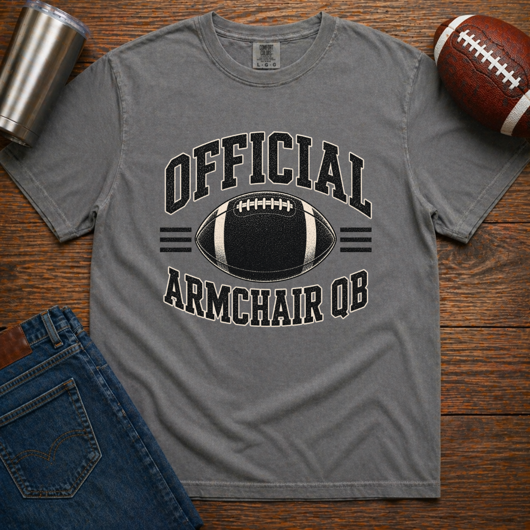 Official Armchair QB T-Shirt