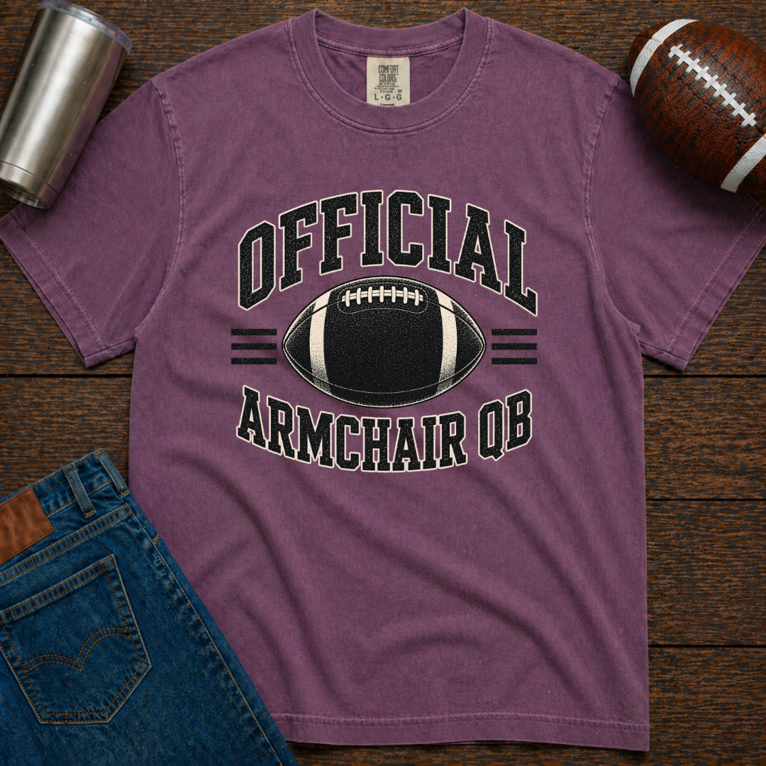 Official Armchair QB T-Shirt