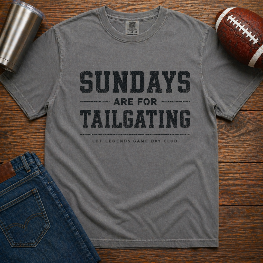 Sundays Are For Tailgating T-Shirt