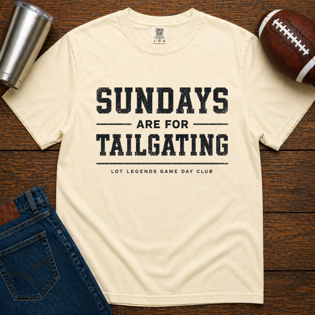 Sundays Are For Tailgating T-Shirt