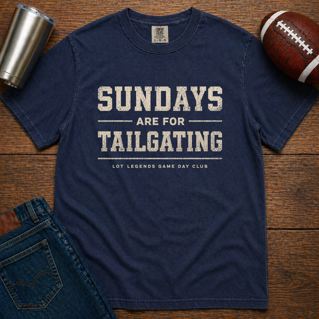 Sundays Are For Tailgating T-Shirt