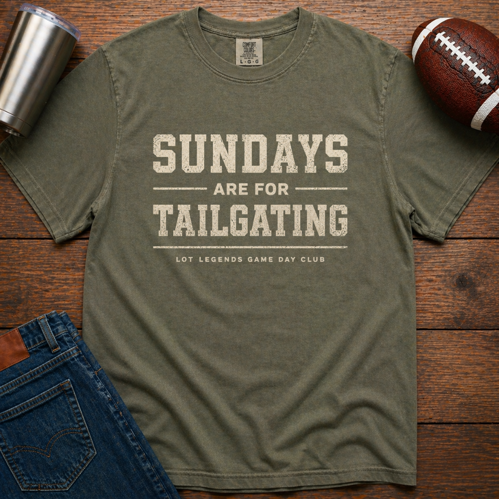 Sundays Are For Tailgating T-Shirt