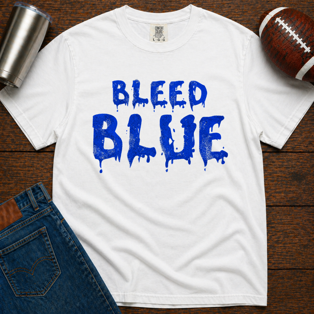Bleed Blue T-Shirt Update
