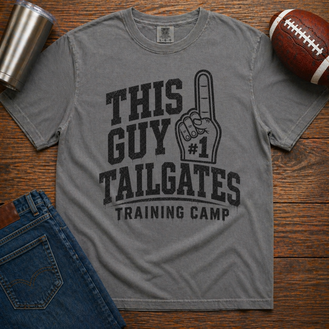 This Guy Tailgates Training Camp T-Shirt
