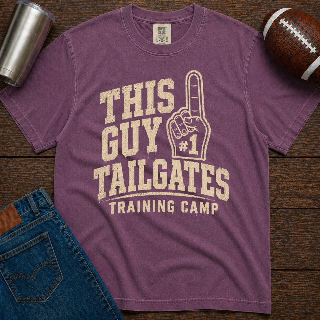 This Guy Tailgates Training Camp T-Shirt