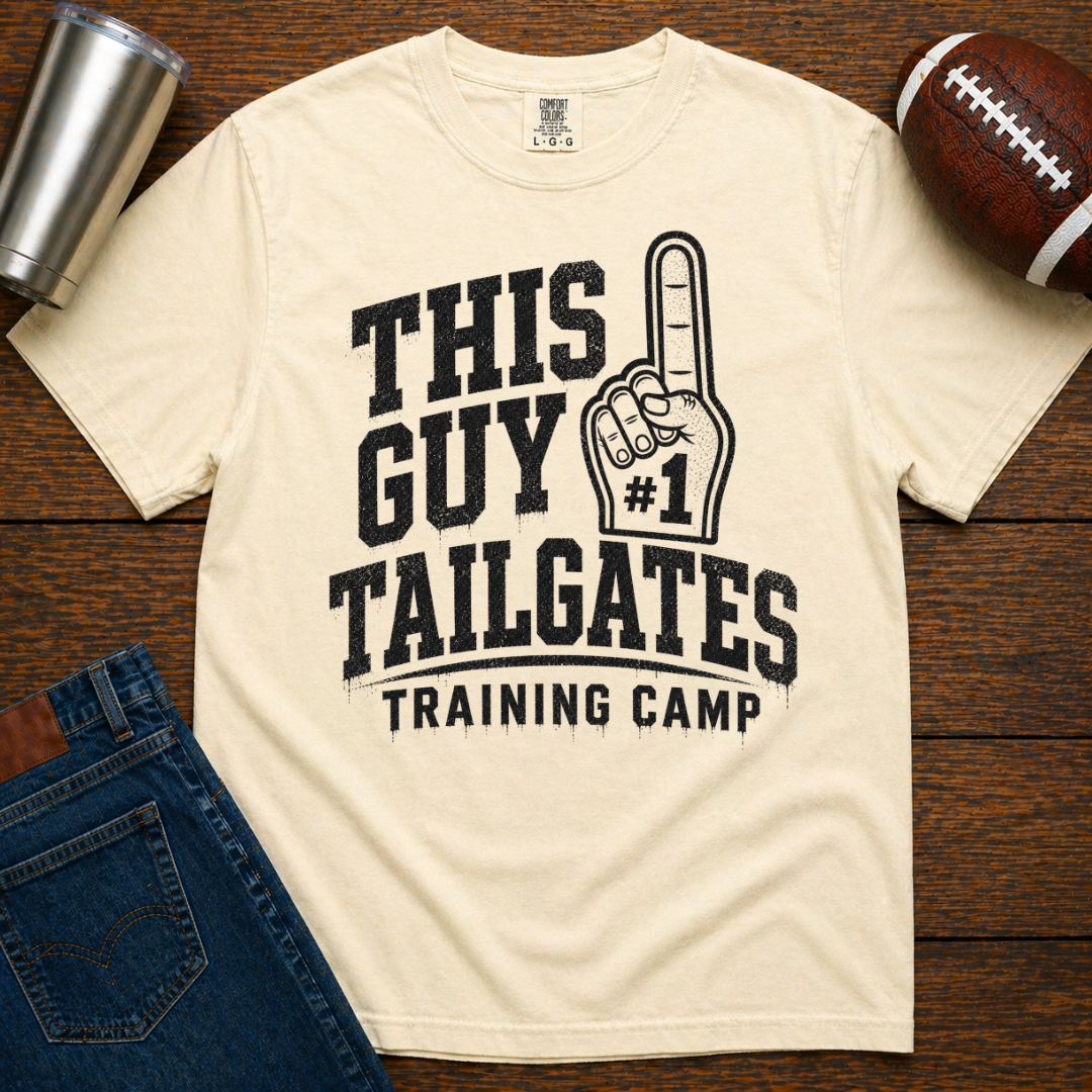 This Guy Tailgates Training Camp T-Shirt