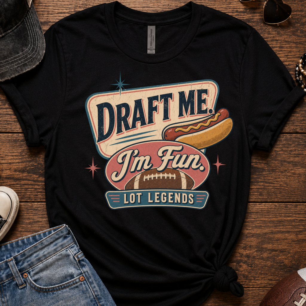 Draft Me I'm Fun Version 2 T-Shirt