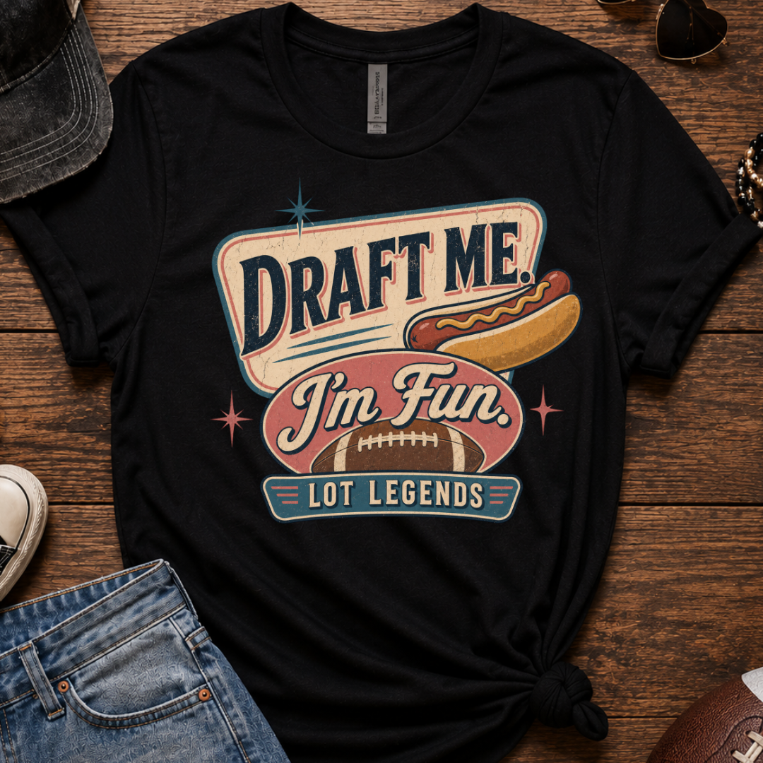 Draft Me I'm Fun Version 2 T-Shirt