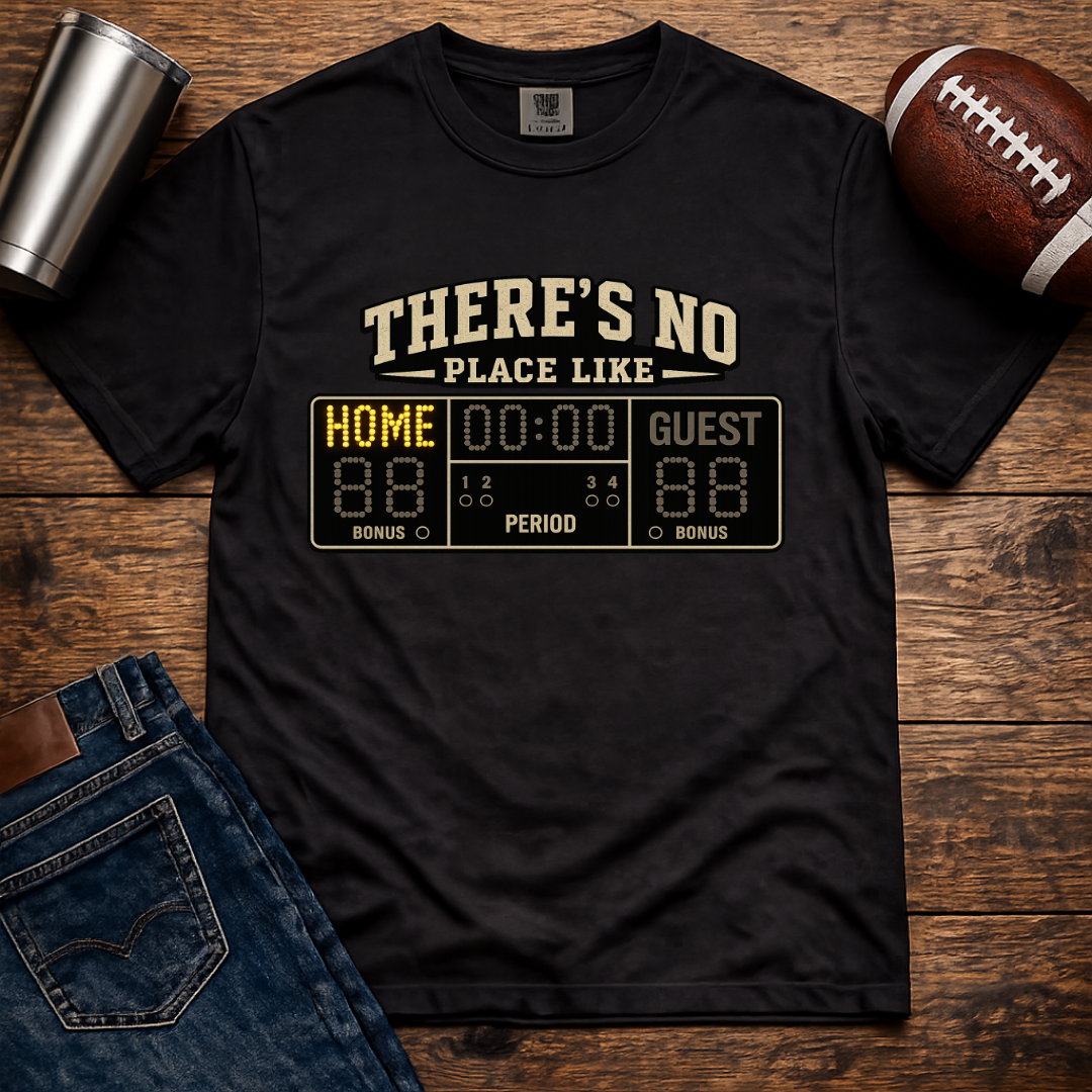No Place Like Home Scoreboard T-Shirt