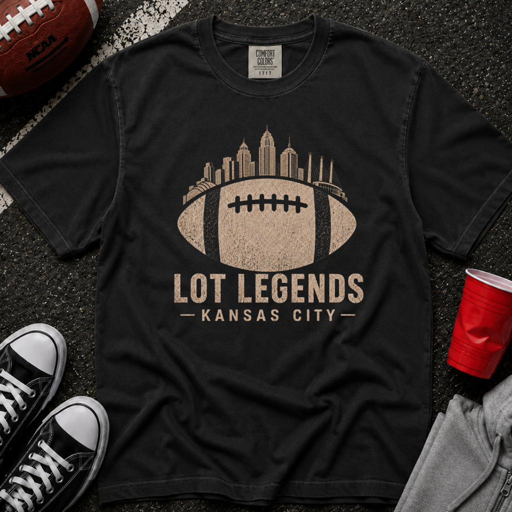 Kansas City Skyline Ball T-Shirt