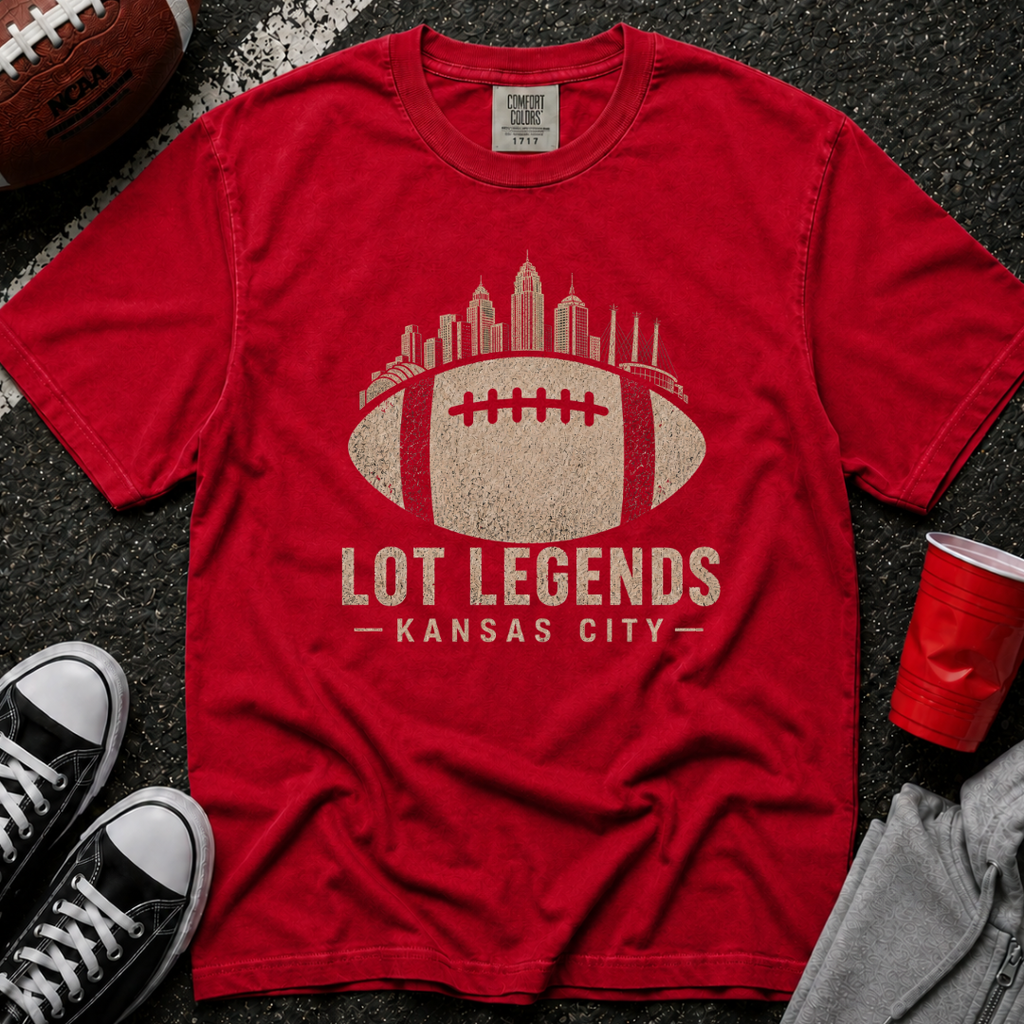 Kansas City Skyline Ball T-Shirt