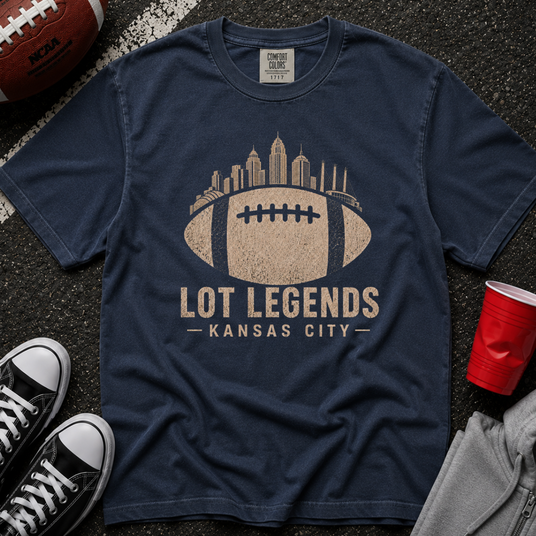 Kansas City Skyline Ball T-Shirt