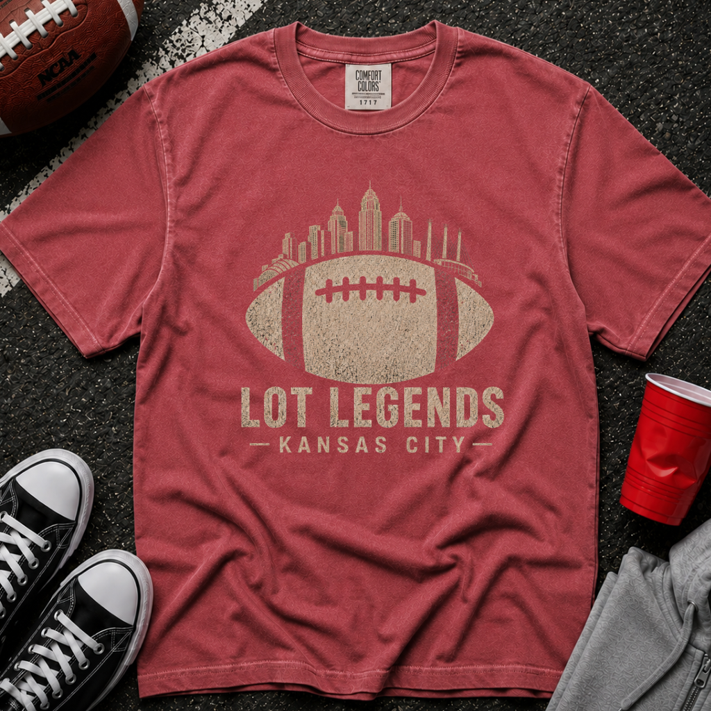 Kansas City Skyline Ball T-Shirt